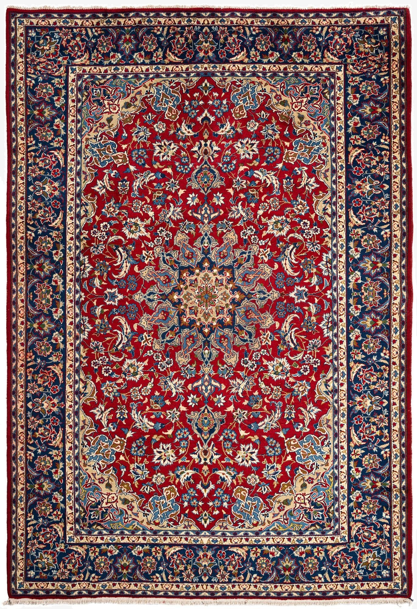 8' 1 x 11' 8 Najafabad Wool Rug