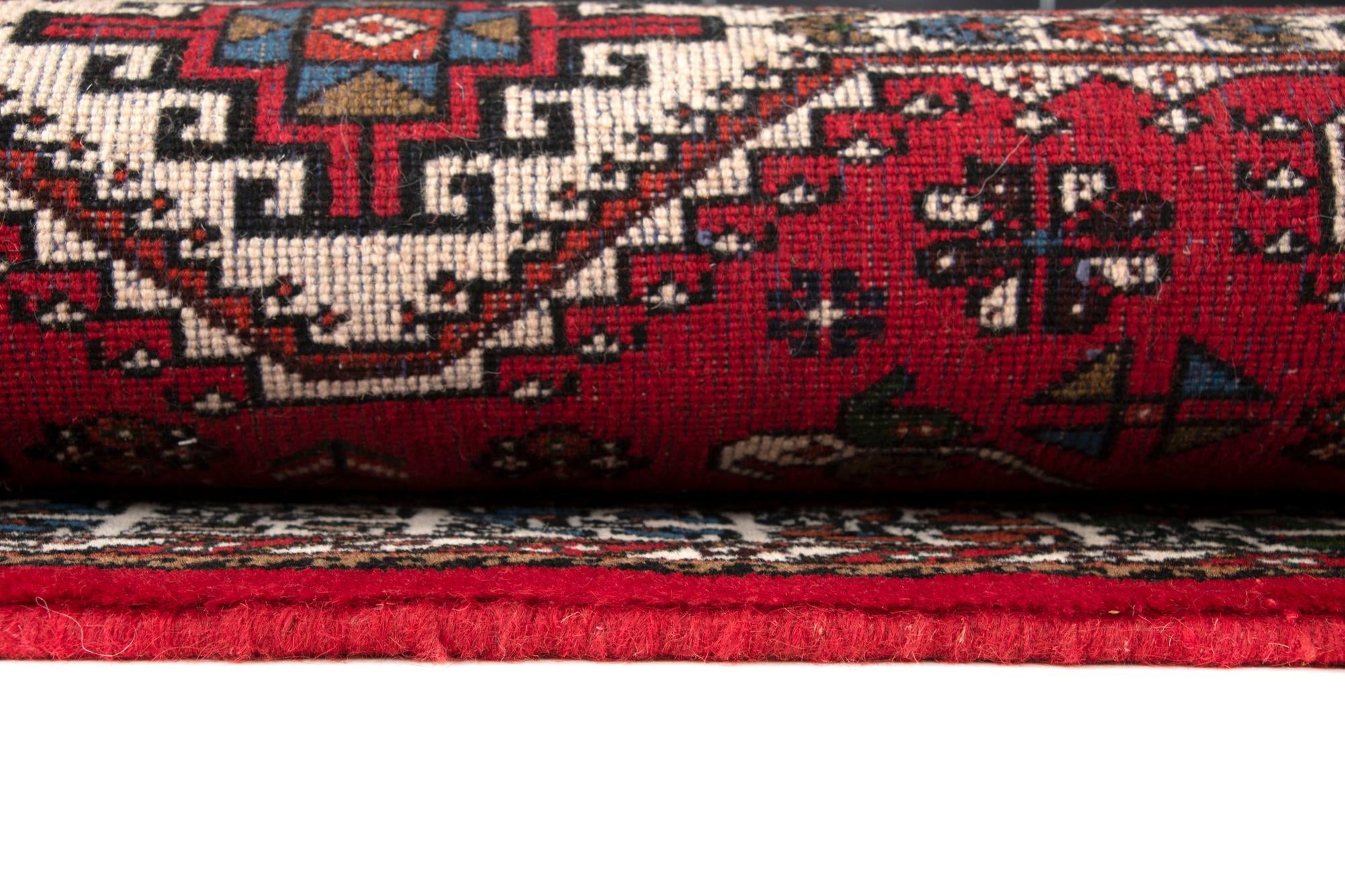 3' 5 x 5' Hand Knotted Nasrabad Persian Wool Rug