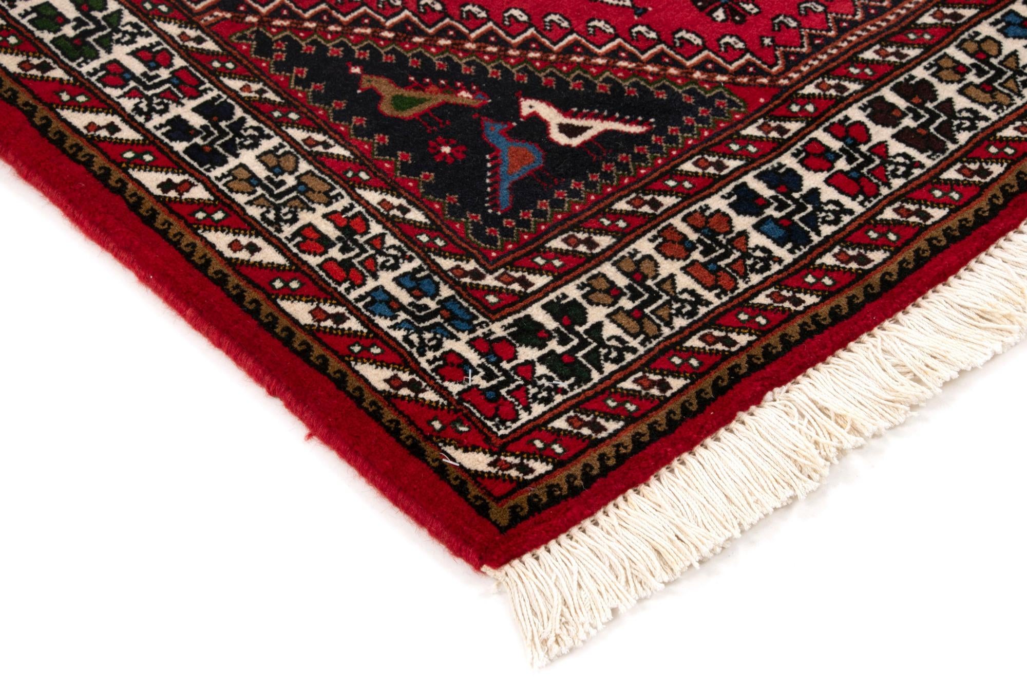 3' 5 x 5' Hand Knotted Nasrabad Persian Wool Rug