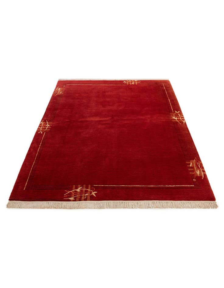 Detail image of 5' 9 x 7' 11  Hand Knotted Nepal Rug