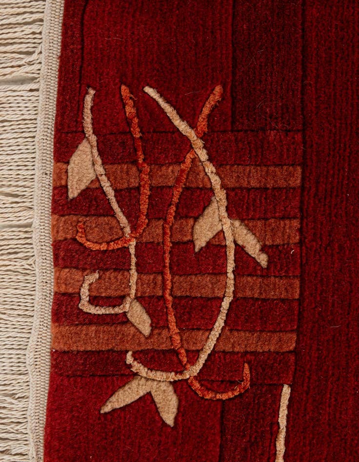 Detail image of 5' 9 x 7' 11  Hand Knotted Nepal Rug