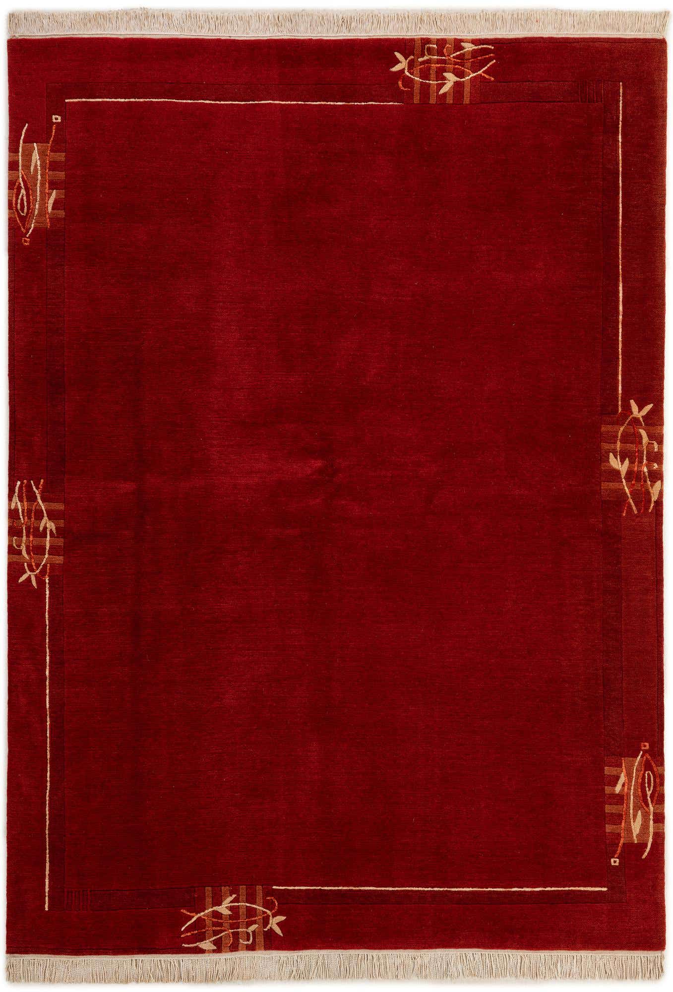 5' 9 x 7' 11 Hand Knotted Nepal Rug