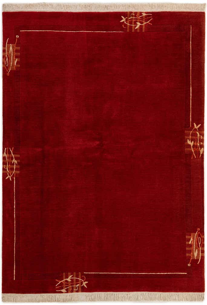 5' 9 x 7' 11 Hand Knotted Nepal Rug