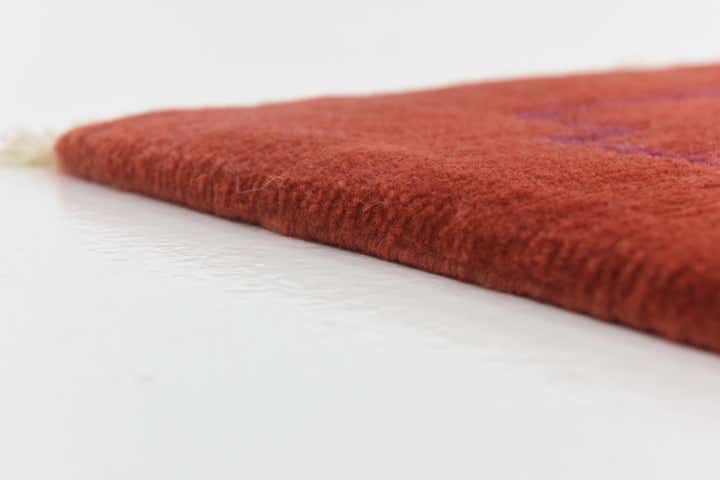 6' 8 x 9' 9 Hand Knotted Nepal Wool Rug