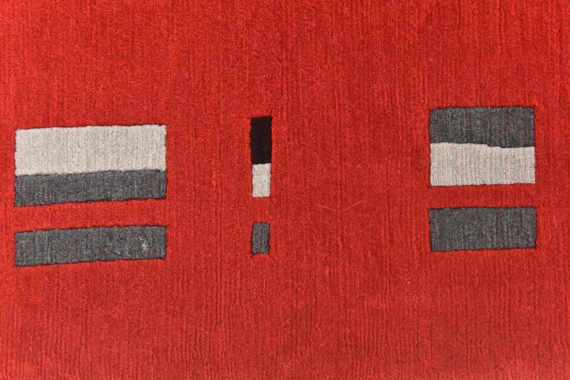 6' 7 x 10' 1 Hand Knotted Nepal Wool Rug