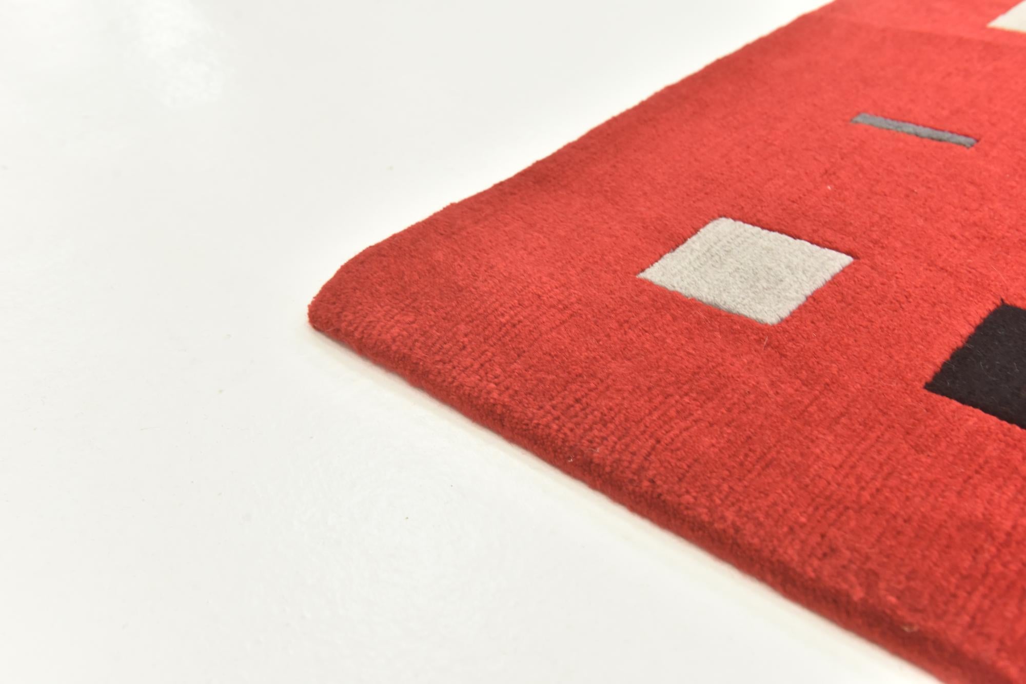 6' 7 x 10' 1 Hand Knotted Nepal Wool Rug