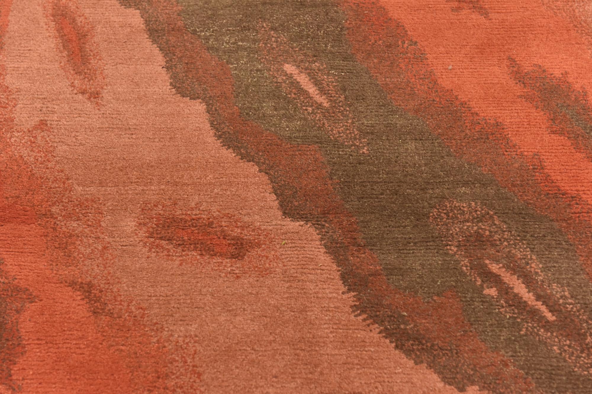 4' x 6' Hand Knotted Nepal Wool Rug