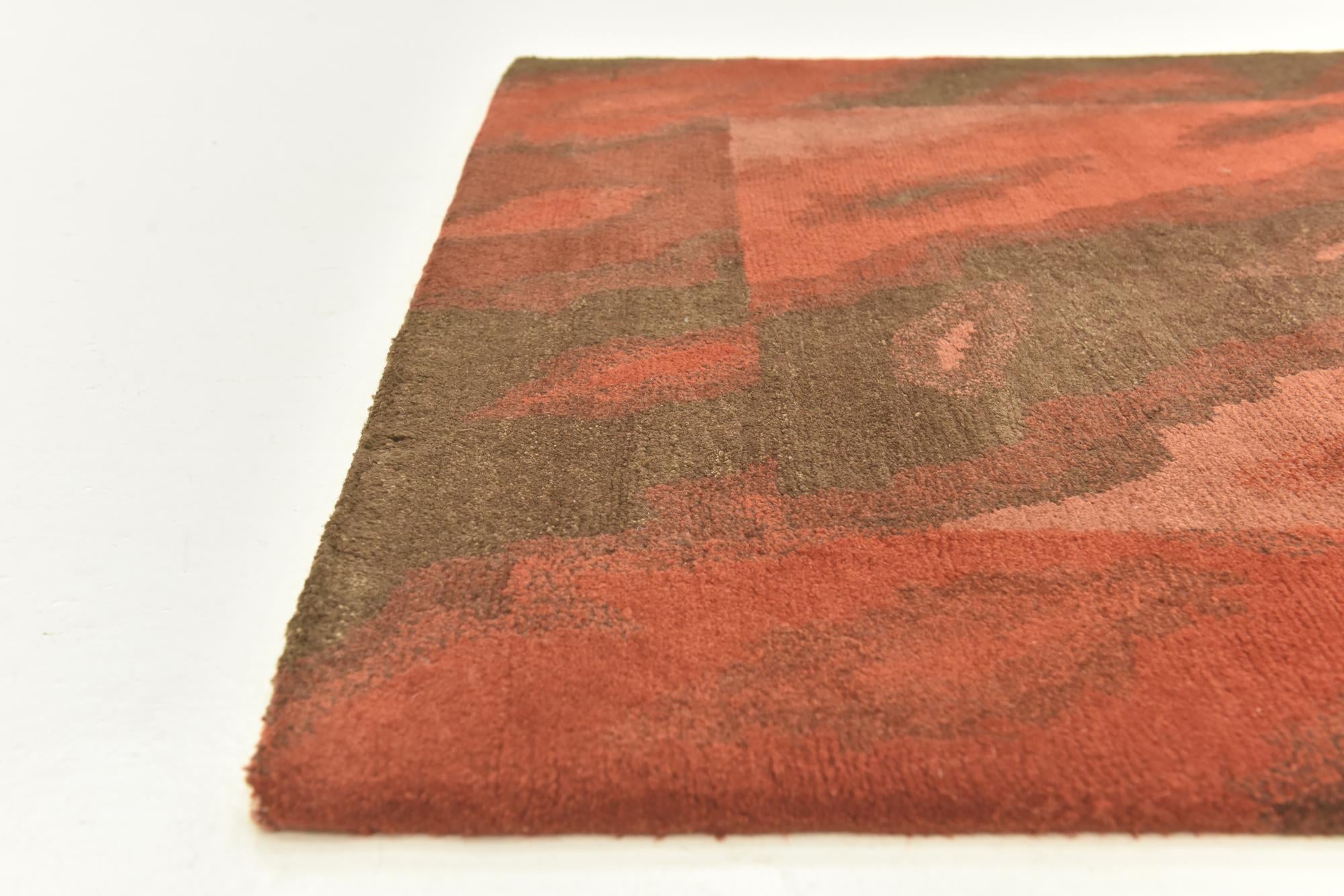 4' x 6' Hand Knotted Nepal Wool Rug