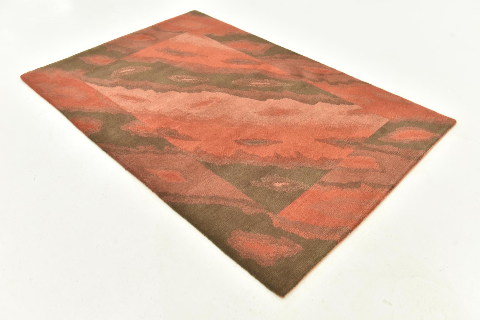 4' x 6' Hand Knotted Nepal Wool Rug