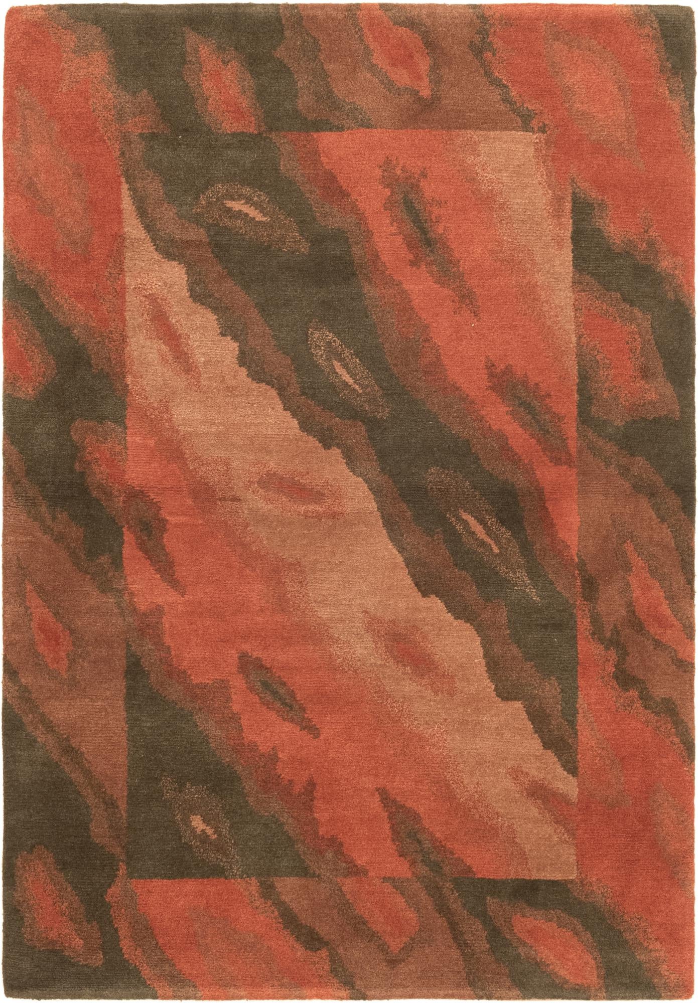 4' x 6' Hand Knotted Nepal Wool Rug