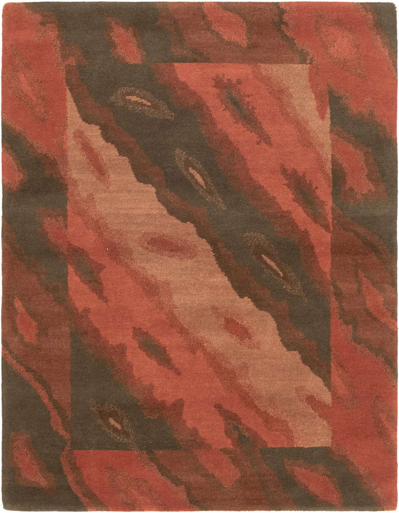 4' x 5' 10 Hand Knotted Nepal Wool Rug