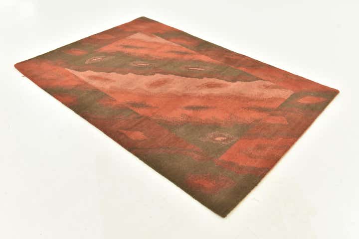 4' x 6' Hand Knotted Nepal Wool Rug