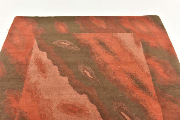 4' x 6' Hand Knotted Nepal Wool Rug