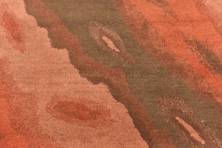 4' x 6' Hand Knotted Nepal Wool Rug