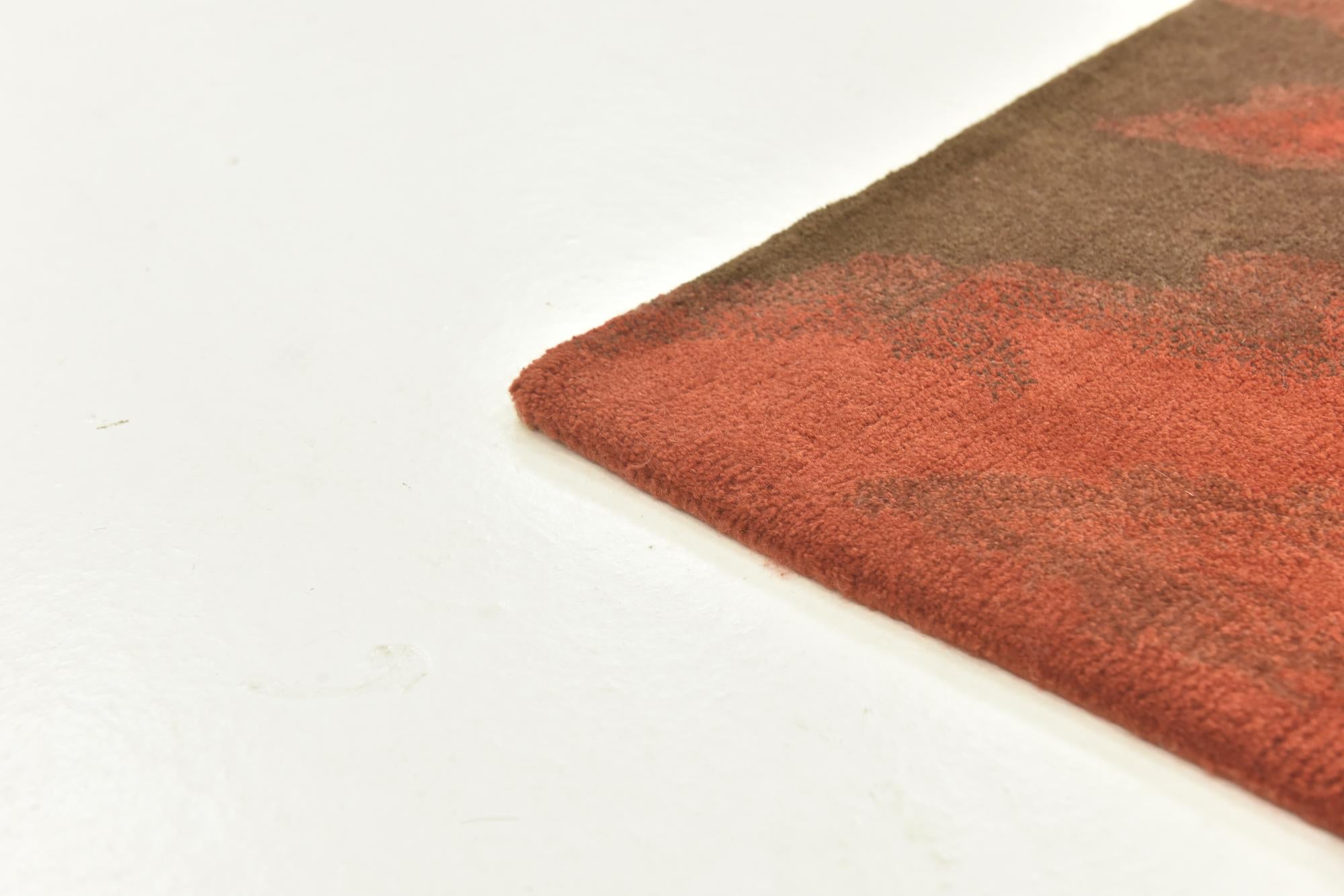 4' x 6' Hand Knotted Nepal Wool Rug