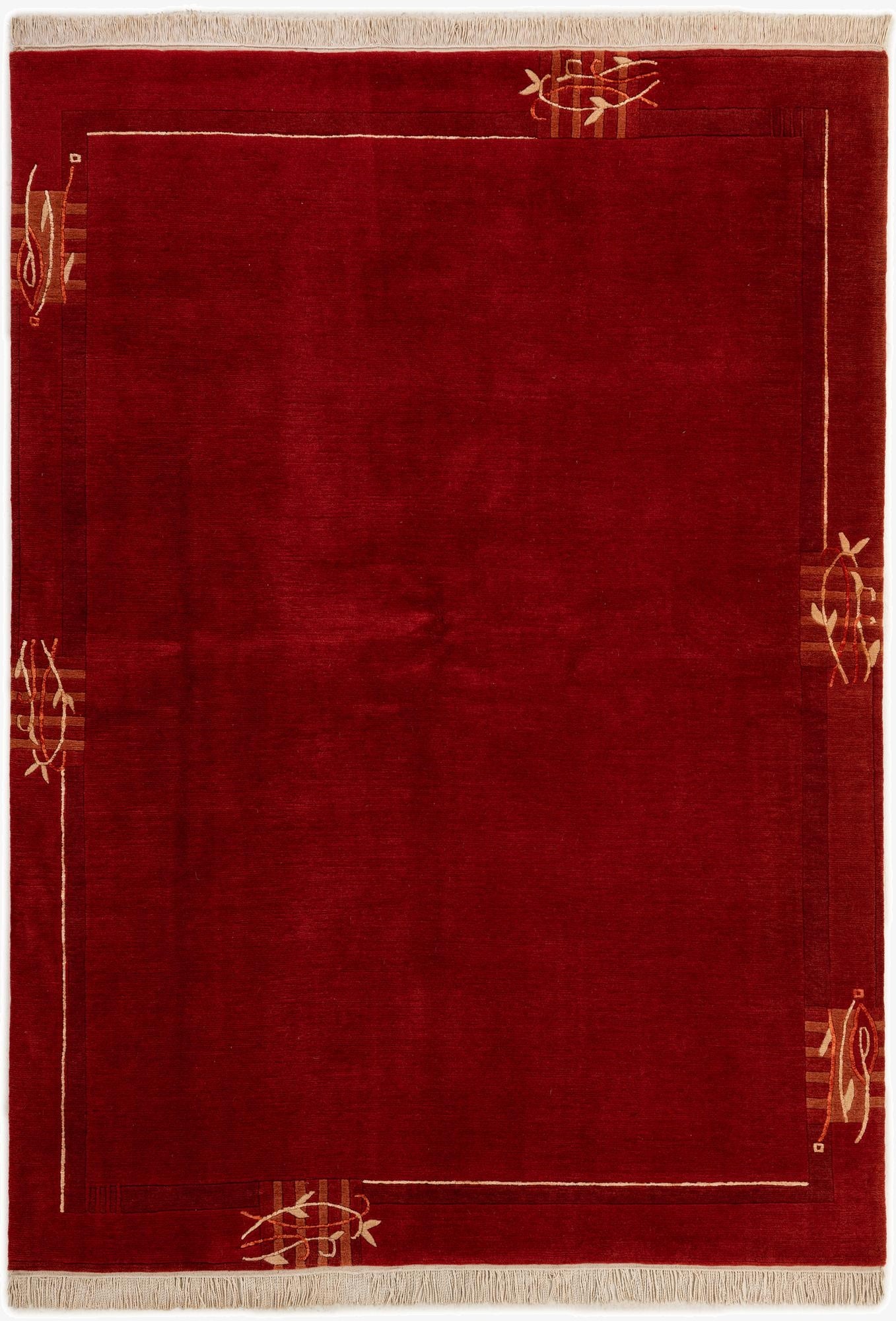 5' 9 x 7' 11  Hand Knotted Nepal Rug