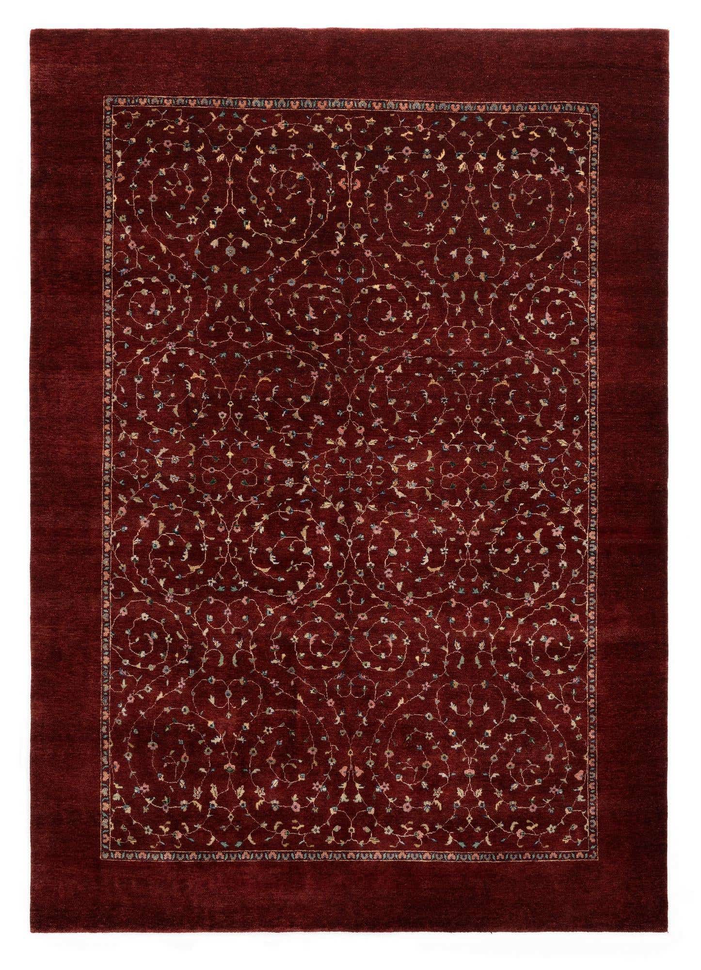 7' 4 x 10' 2 Hand Knotted Nila Wool Rug