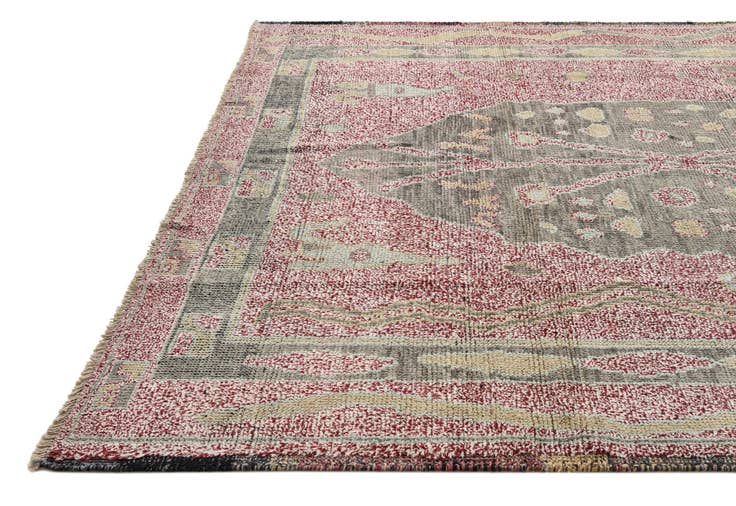 Detail image of 8' x 10' 3 Hand Knotted Oushak Wool Rug