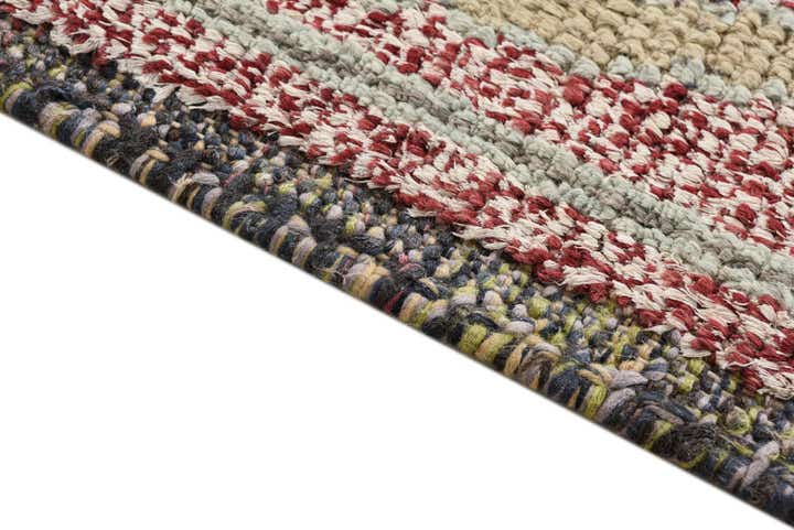 8' x 10' 3 Hand Knotted Oushak Wool Rug