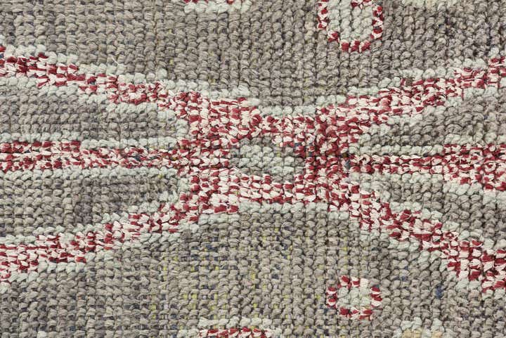 8' x 10' 3 Hand Knotted Oushak Wool Rug