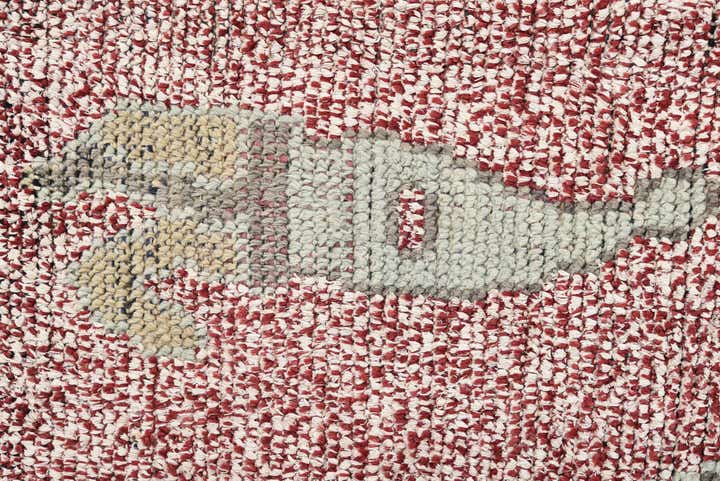 8' x 10' 3 Hand Knotted Oushak Wool Rug