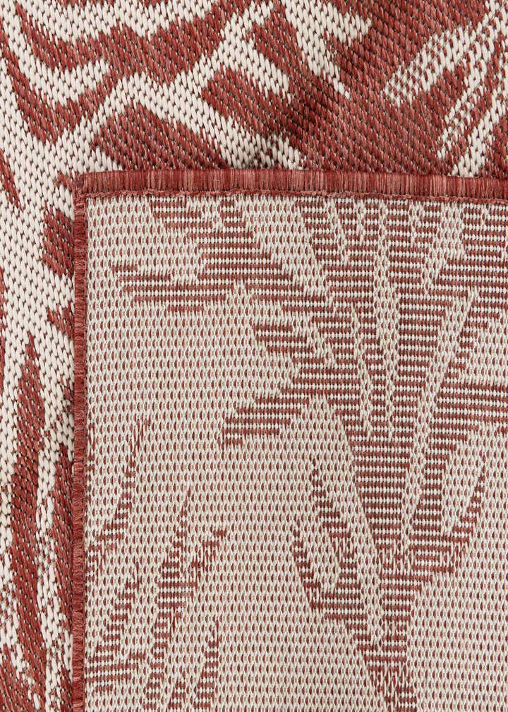 5' 3 x 7' 8 Easy-Clean Botanical Indoor / Outdoor Rug