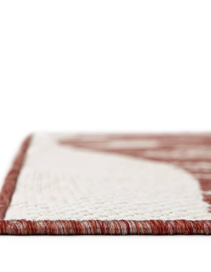 Detail image of 4' x 6' Easy-Clean Holiday Indoor / Outdoor Rug