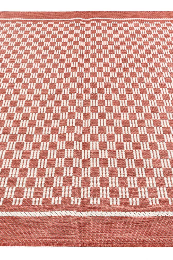 5' 3 x 7' 7 Easy-Clean Modern Indoor / Outdoor Rug