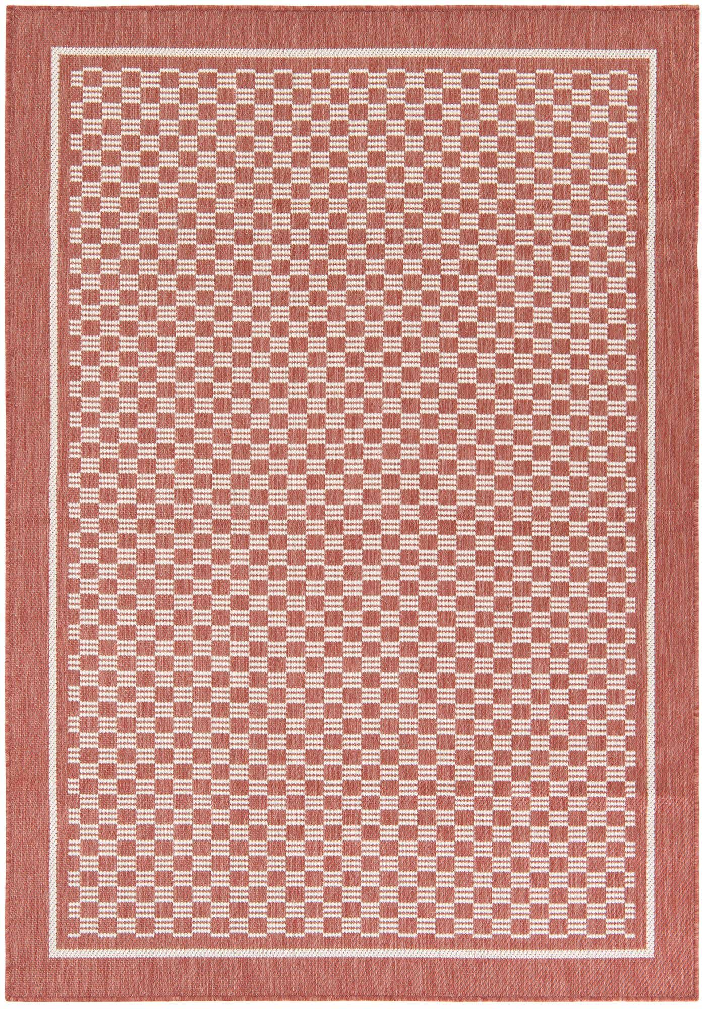 5' 3 x 7' 7 Easy-Clean Modern Indoor / Outdoor Rug