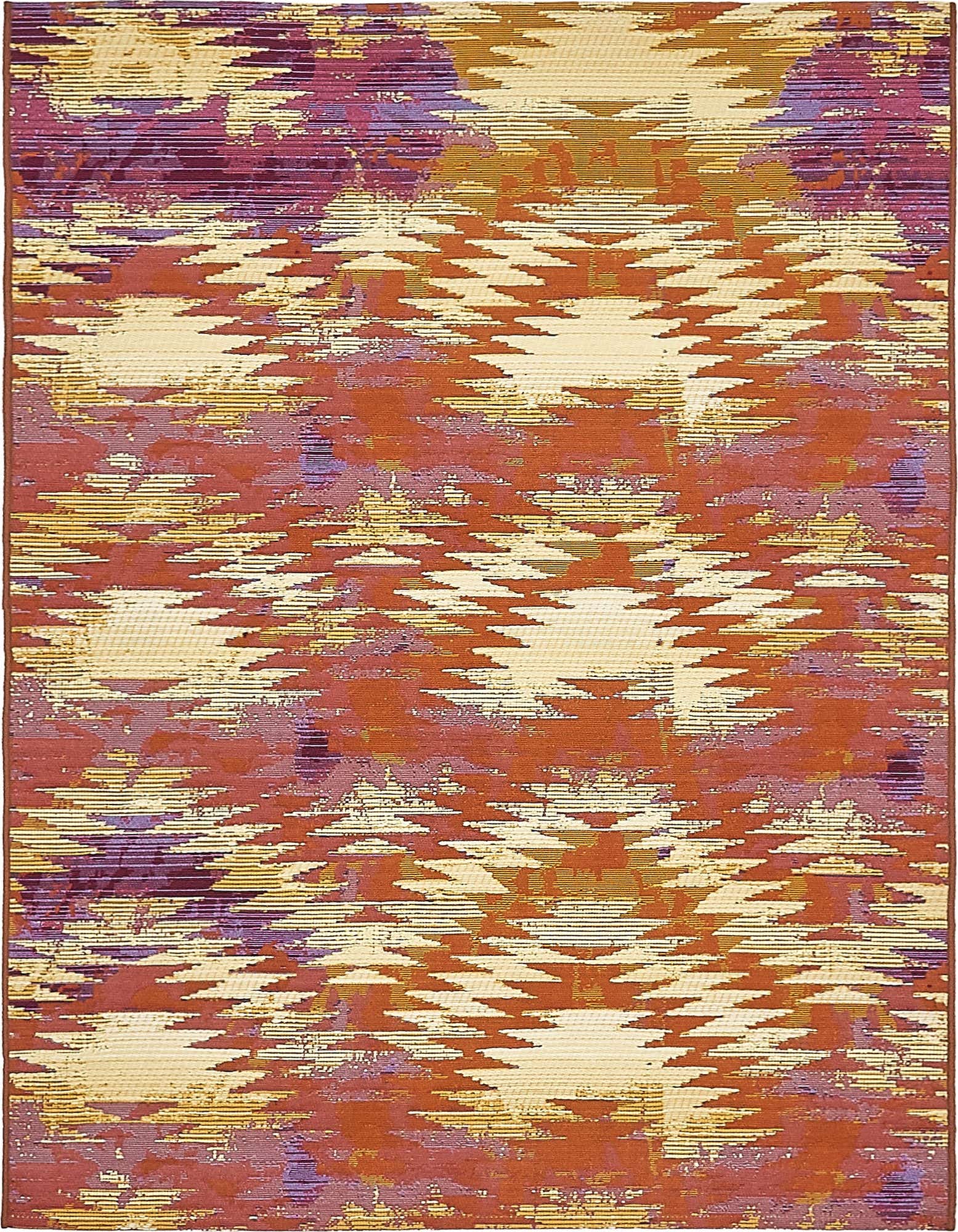 4' x 6' Easy-Clean Modern Indoor / Outdoor Rug