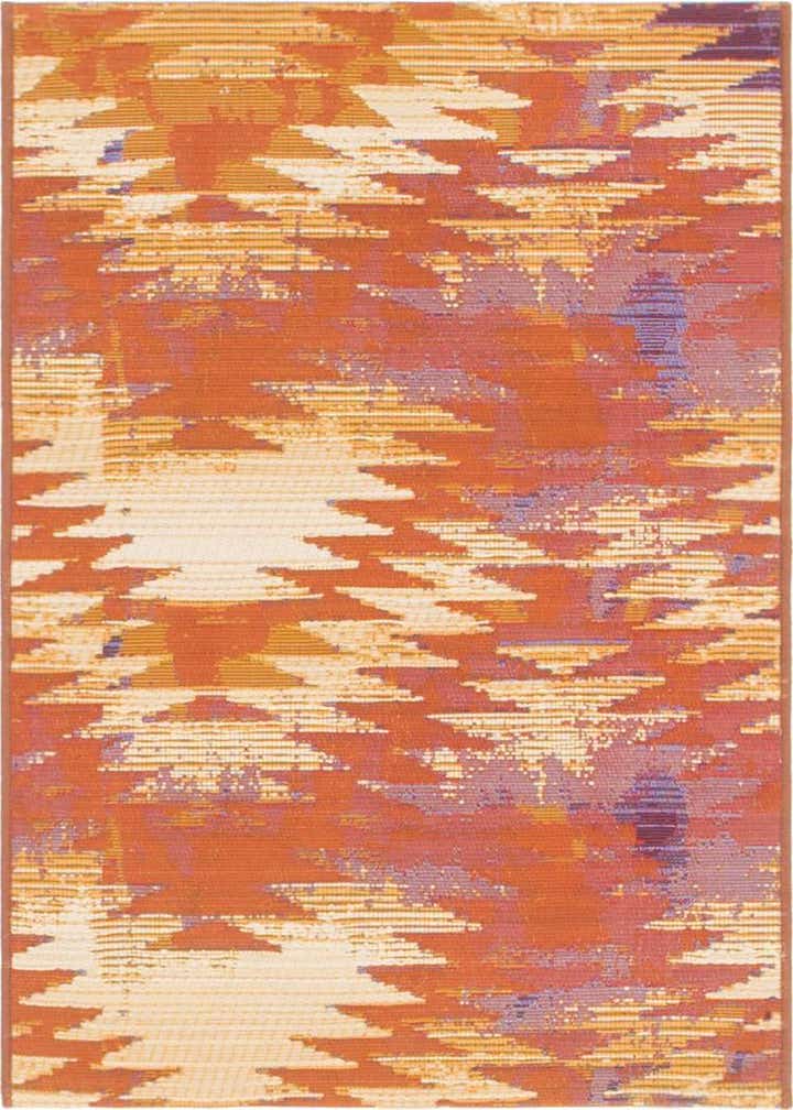 2' 2 x 3' Easy-Clean Modern Indoor / Outdoor Rug