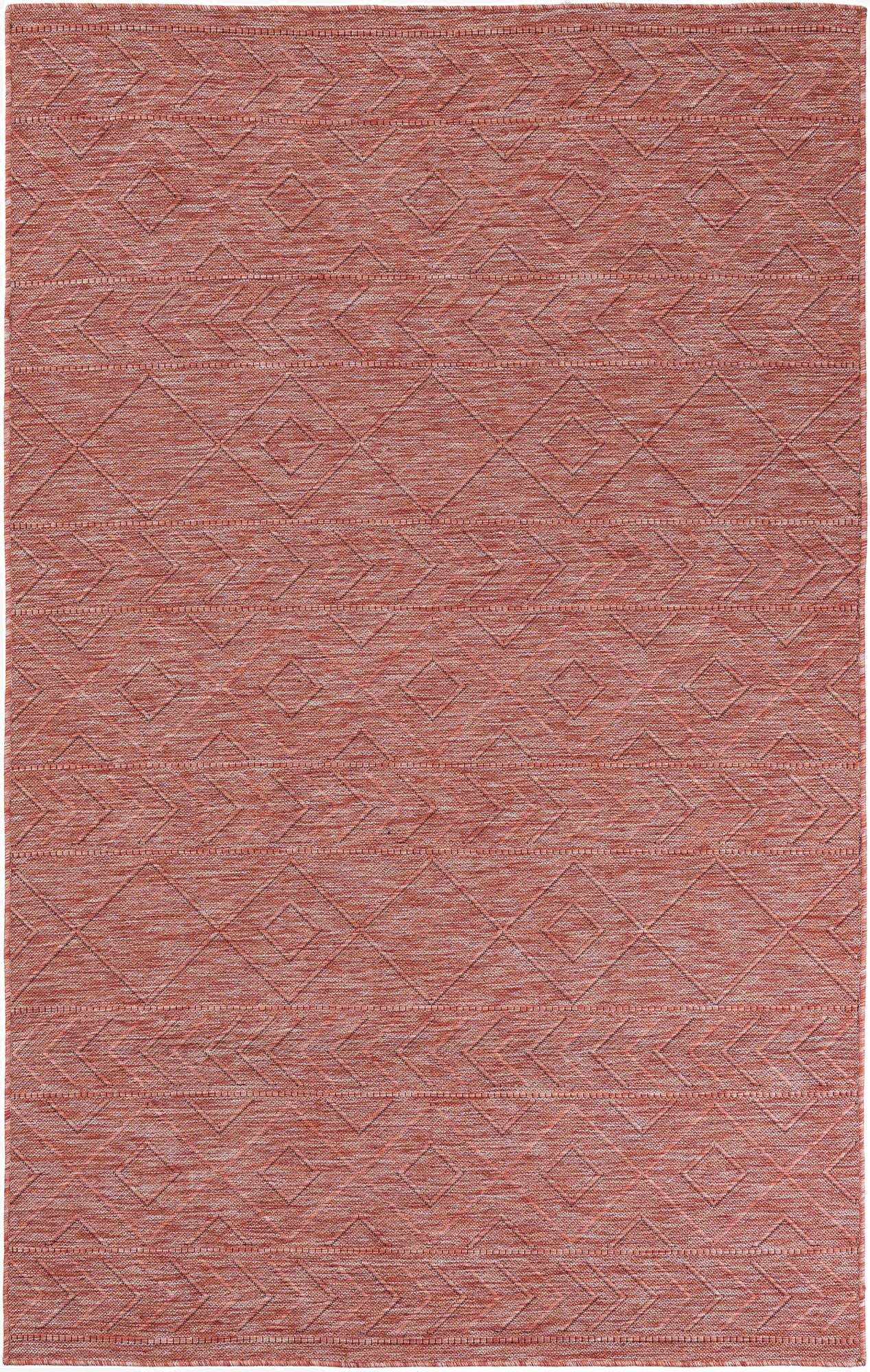  5' x 8'  Easy-Clean Modern Indoor / Outdoor Rug