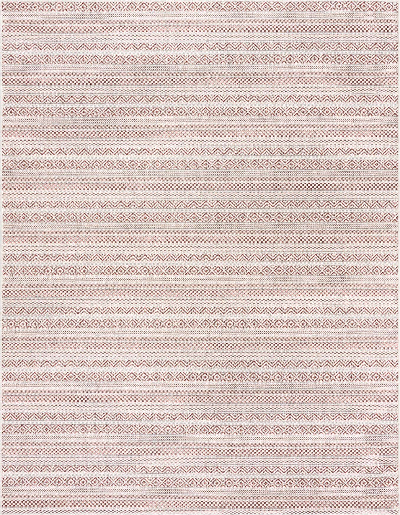 6' x 9' Easy-Clean Ribbon Indoor / Outdoor Rug