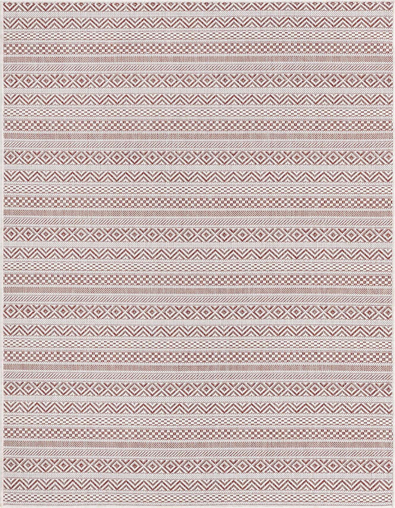 4' x 6' Easy-Clean Ribbon Indoor / Outdoor Rug