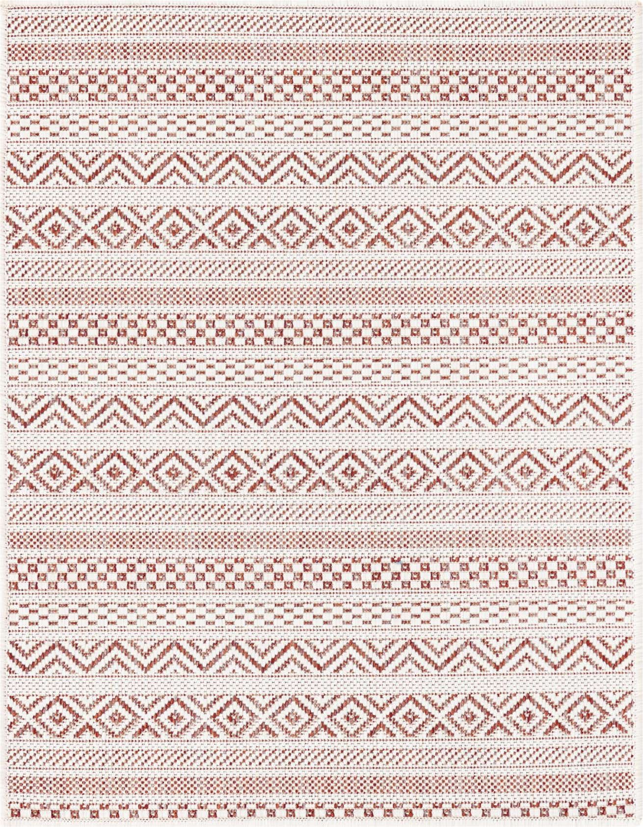 2' x 3' Easy-Clean Ribbon Indoor / Outdoor Rug