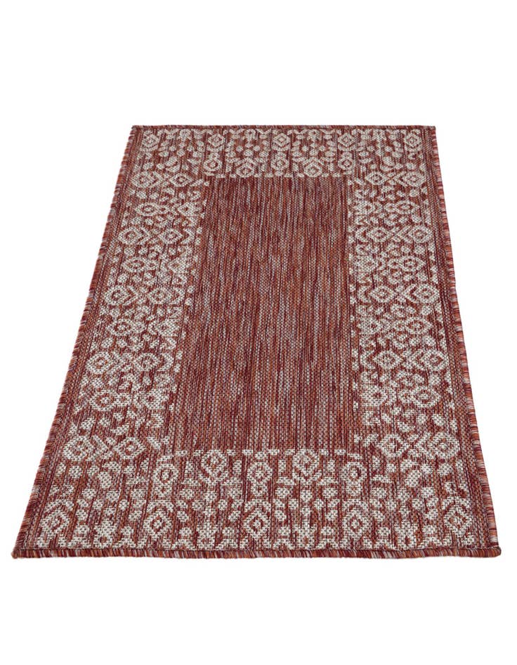 Detail image of 2' x 3'  Washable Traditional Indoor / Outdoor Rug