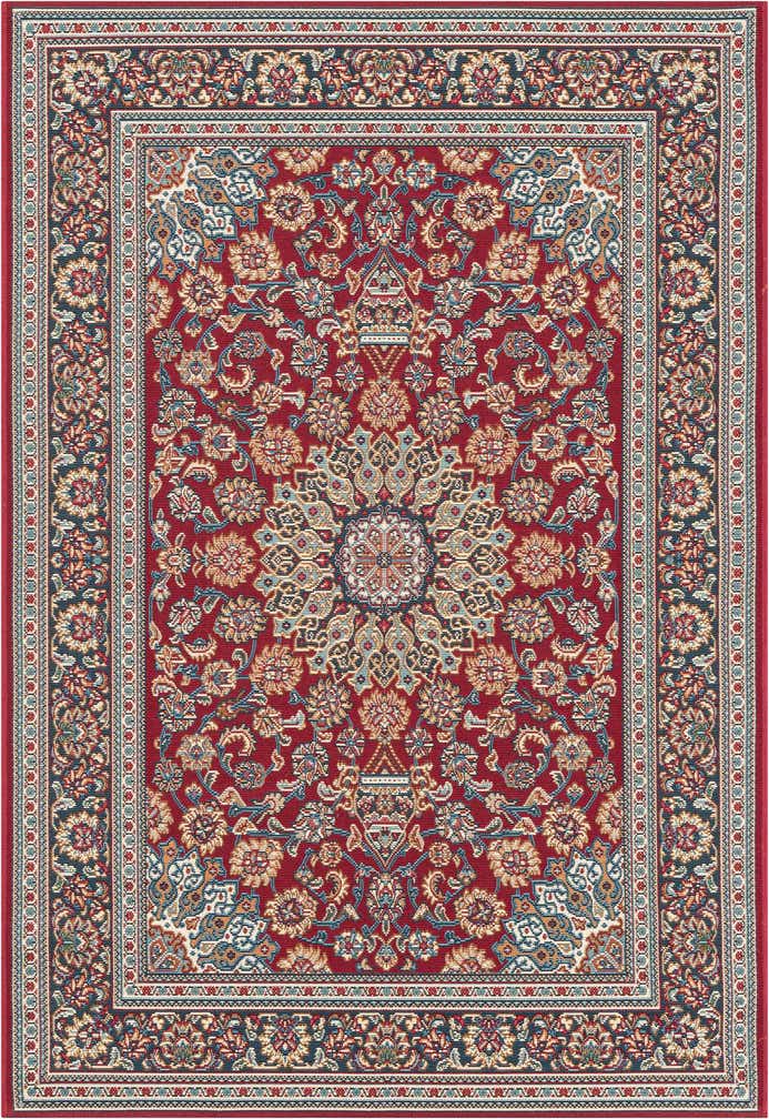 4' 1 x 6' 1 Easy-Clean Traditional Indoor / Outdoor Rug
