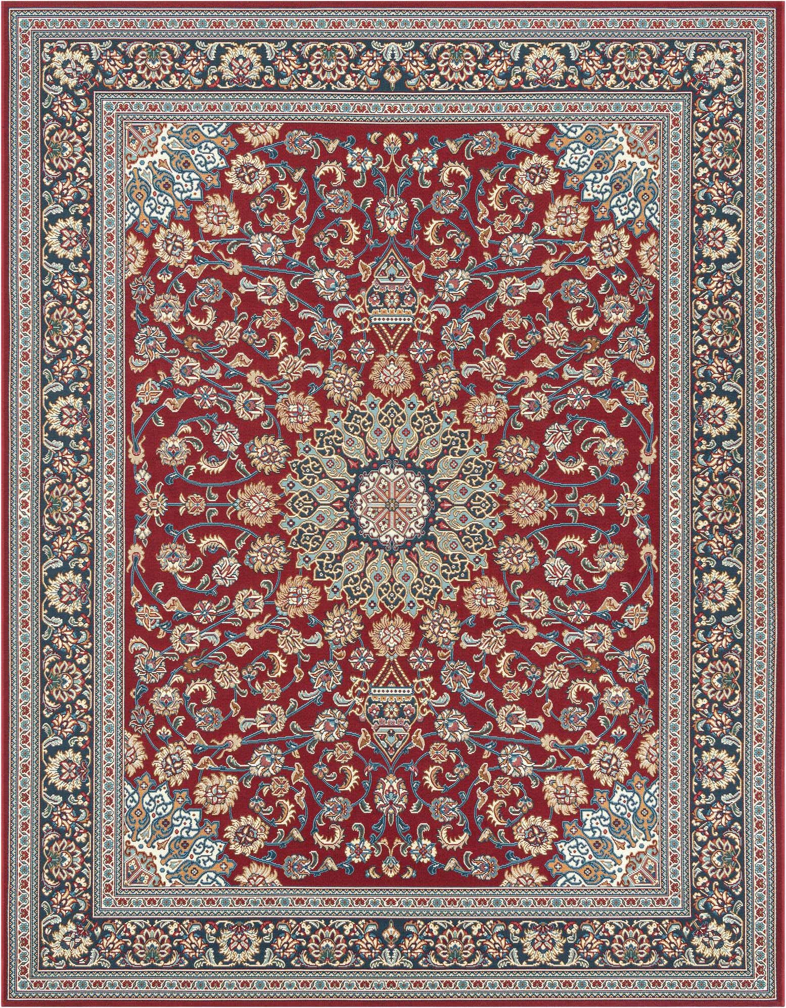 7' 10 x 10' Easy-Clean Traditional Indoor / Outdoor Rug