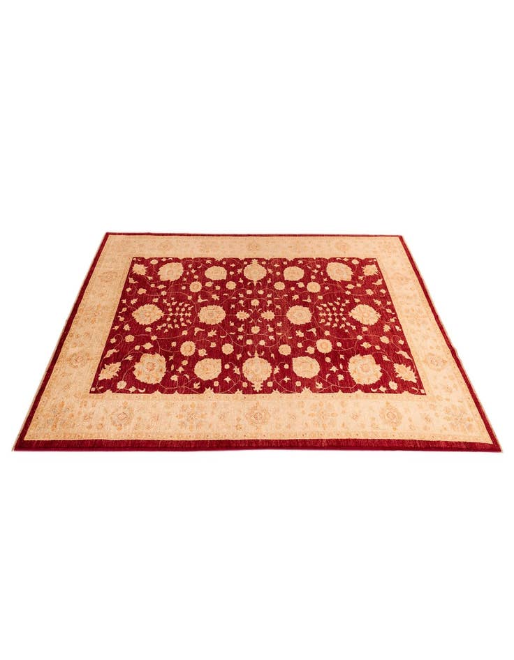 Detail image of 6' 8 x 9' 6 Peshawar Ziegler Wool Rug