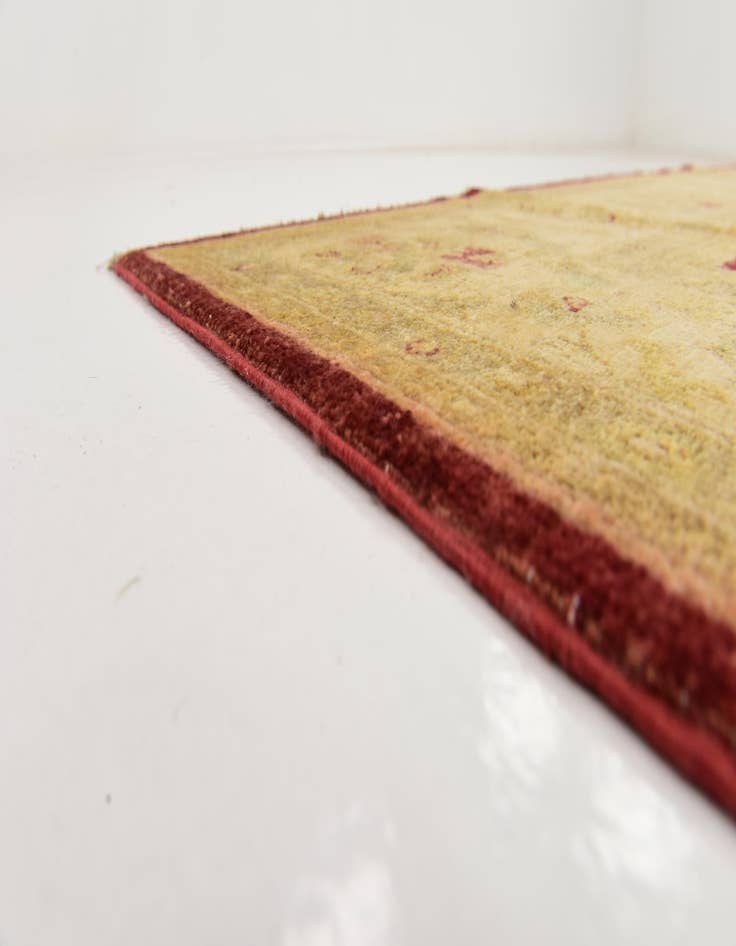 Detail image of 6' 8 x 9' 10 Hand Knotted Peshawar Ziegler Rug