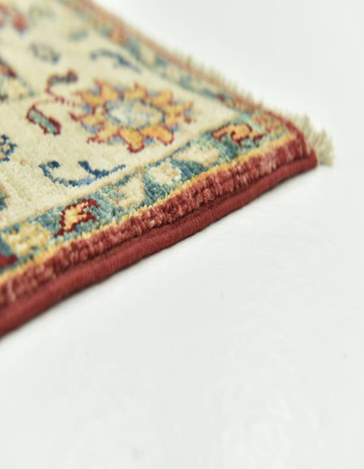 Detail image of 2' 8 x 3' 11  Hand Knotted Peshawar Ziegler Rug
