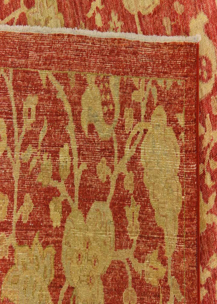 4' 11 x 6' 5 Hand Knotted Peshawar Ziegler Rug