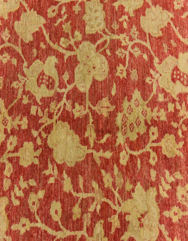 Detail image of 4' 11 x 6' 5 Hand Knotted Peshawar Ziegler Rug