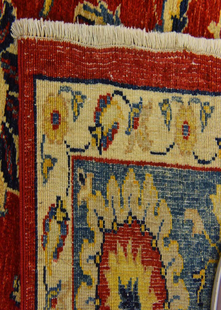 6' 7 x 9' 10 Hand Knotted Peshawar Ziegler Rug
