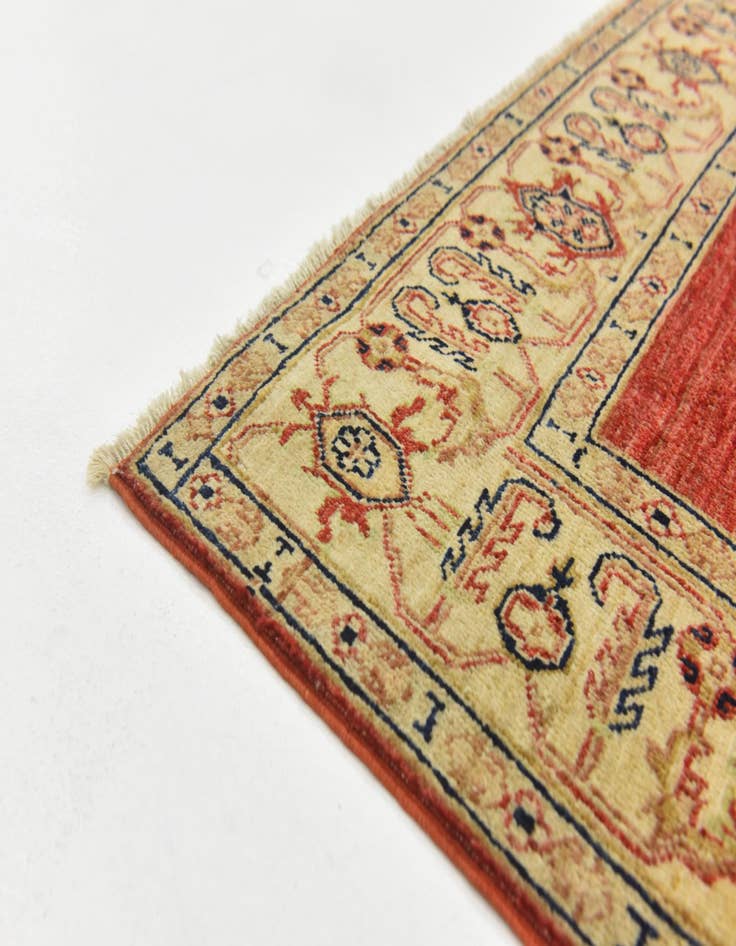 Detail image of 5' x 8' 1 Hand Knotted Peshawar Ziegler Rug