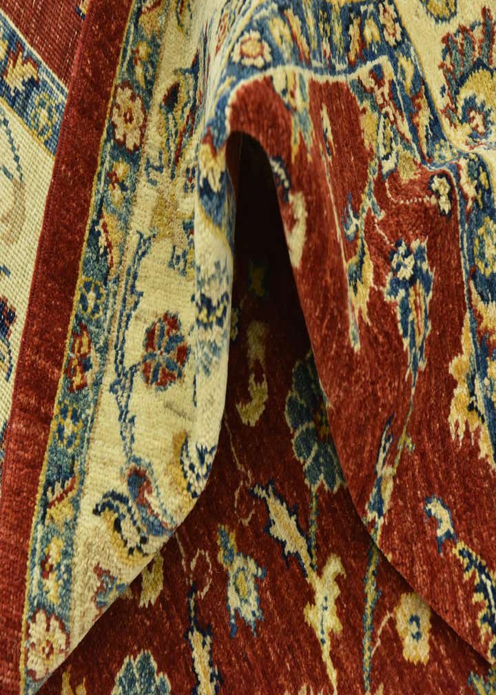 5' 8 x 7' 10 Hand Knotted Peshawar Ziegler Rug