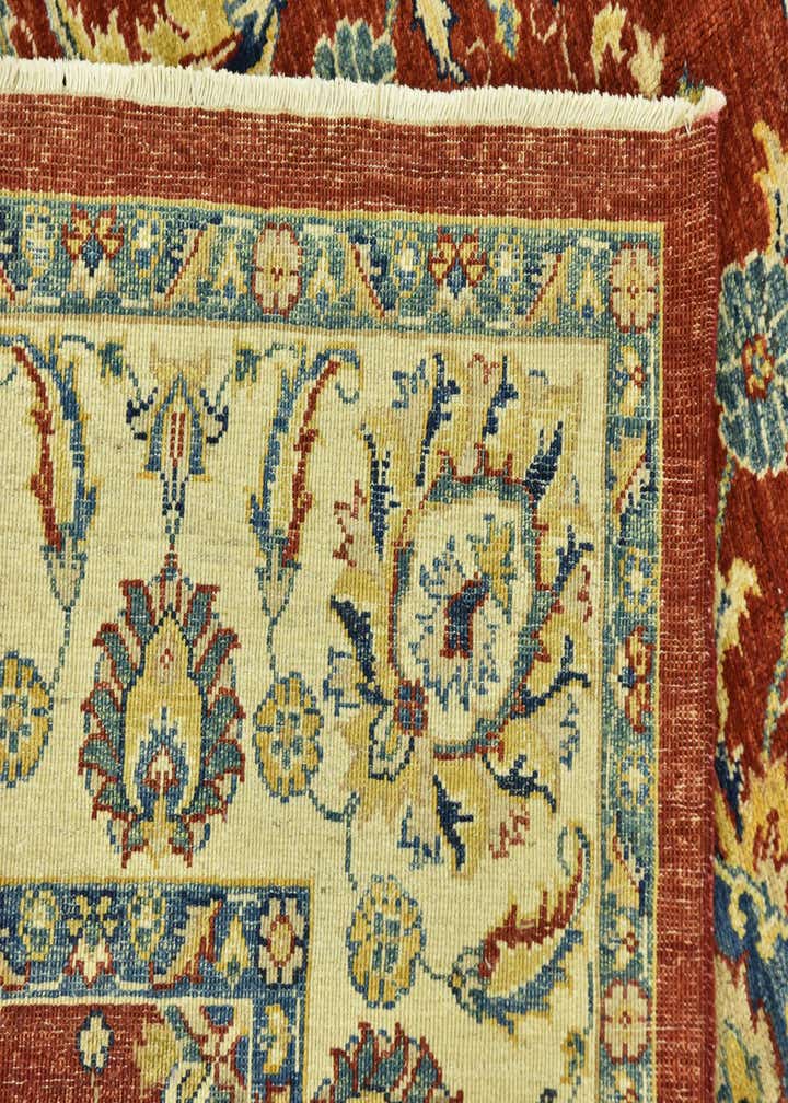5' 8 x 7' 10 Hand Knotted Peshawar Ziegler Rug
