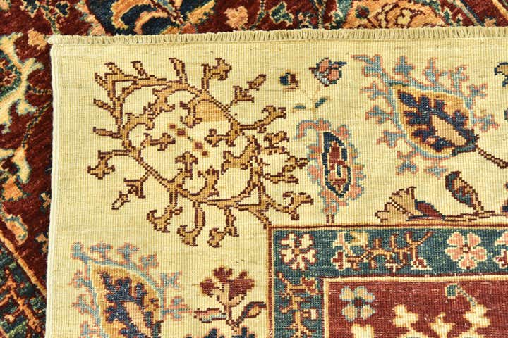 4' x 6' 1 Hand Knotted Peshawar Ziegler Rug