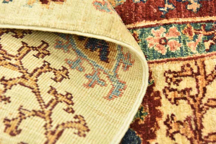 4' x 6' 1 Hand Knotted Peshawar Ziegler Rug