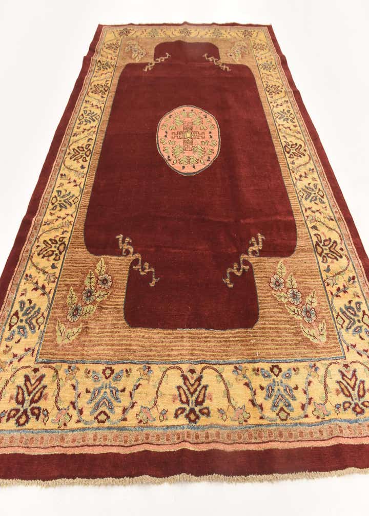 6' 2 x 8' 3 Hand Knotted Peshawar Ziegler Rug